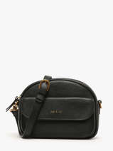 Cross Body Tas Vintage Leder Nat et nin Zwart vintage JUDY